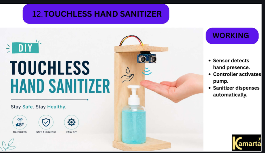 Touchless Hand Sanitizer Dispenser