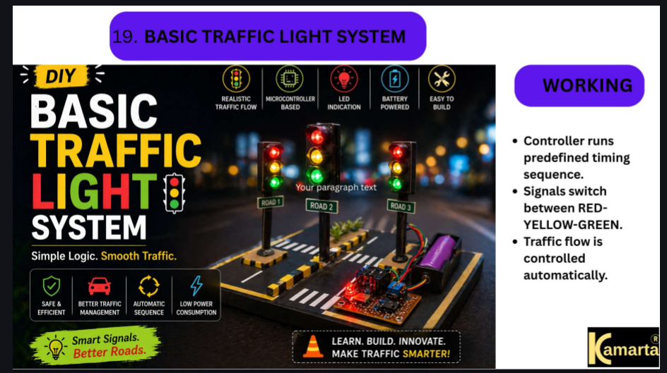 Basic Traffic Light Controller System